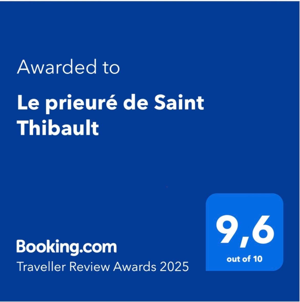 Le Prieure De Saint Thibault Hotel Bagian luar foto